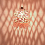 Φωτιστικό οροφής Marjione Inart sisal σε φυσικό χρώμα Φ45x55εκ - Image 2