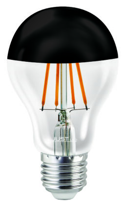 JUST LED JUSTLed-LED Filament Ε27 A60 8W 3000K Θερμό Black (B276008301)