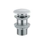 Βαλβίδα νιπτήρος χωρίς υπερχείλιση με καπάκι πορσελάνης G9803-D KARAG