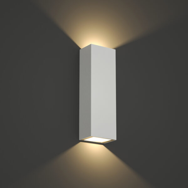 it-Lighting Lanier LED 5W 3000K Outdoor Up-Down Adjustable Wall Lamp White D:12cmx4.1cm (80201021) - Image 2