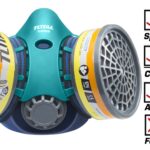 TOTAL ΜΑΣΚΑ ΠΡΟΣΤΑΣΙΑΣ ΜΙΣΟΥ ΠΡΟΣΩΠΟΥ ΜΕ 2 ΦΙΛΤΡΑ (THRS02)