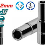 TOTAL ΚΑΡΥΔΑΚΙ ΕΞΑΓΩΝΟ ΜΑΚΡΙ 1/2" 22mm  (THTST12223L)