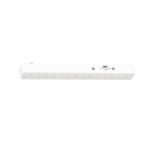 Inlight Φωτιστικό LED 15W 3CCT για Ultra-Thin μαγνητική ράγα σε λευκή απόχρωση D:33