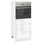 Ντουλάπι κουζίνας επιδαπέδιο για εντοιχιζόμενο φούρνο  60εκ.