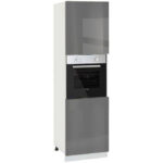 Ντουλάπι κουζίνας επιδαπέδιο για εντοιχιζόμενο φούρνο  60εκ.