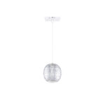 Inlight Κρεμαστό Φωτιστικό LED 5W 3CCT για Ultra-Thin μαγνητική ράγα σε λευκή απόχρωση D:10