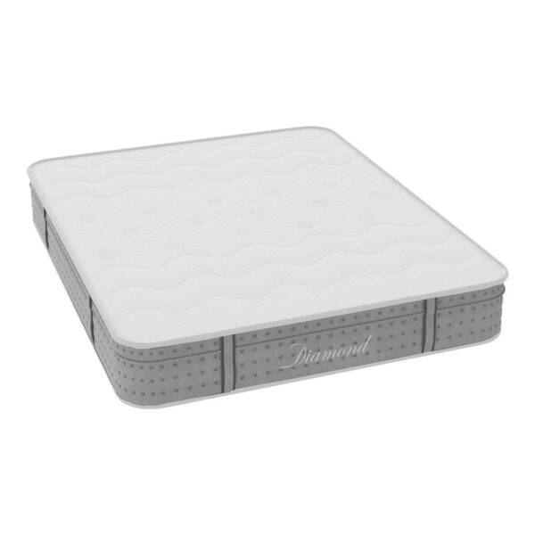 Στρώμα Diamond pakoworld pocket spring+gel memory foam 25-27cm 150x200εκ - Image 4