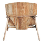 Πολυθρόνα Brazin pakoworld φυσικό teak ξύλο 67x76x78.5εκ - Image 5