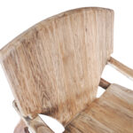 Πολυθρόνα Brazin pakoworld φυσικό teak ξύλο 67x76x78.5εκ - Image 6