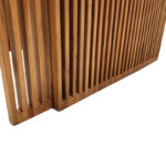 Τραπέζι Tinnie I pakoworld σετ 2τεμ teak ξύλο σε φυσική απόχρωση - Image 7