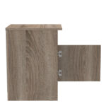 Κομοδίνο Galdi pakoworld σε sonoma truffle απόχρωση 40x45x60εκ - Image 5