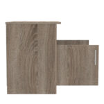 Ντουλάπι χαμηλό Galdow pakoworld σε sonoma truffle απόχρωση 80x45x60εκ - Image 5