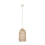 InLight Κρεμαστό Φωτιστικό από σχοινί 1xE27 D:20cm (4048-C)