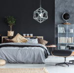 InLight Κρεμαστό φωτιστικό από λευκό μέταλλο 1XE27 D:30cm (4418-WH) - Image 3