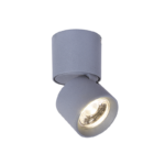 ^ΕΠΙΤΟΙΧΟ Φ/Σ LED 5W COB 80° 3000K 400LM ΓΚΡΙ ΑΛΟΥΜΙΝΙΟ D5