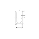 Inlight Τμήμα Curved Μαγνητικής ράγας μαύρη (TRC002) - Image 3