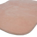 Πατάκι μπάνιου PWC-0055 pakoworld σετ 2τμχ microfiber ροζ 90x60εκ - Image 2