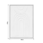 Πίνακας σε καμβά Bobby pakoworld mdf 50x2.6x70εκ - Image 3