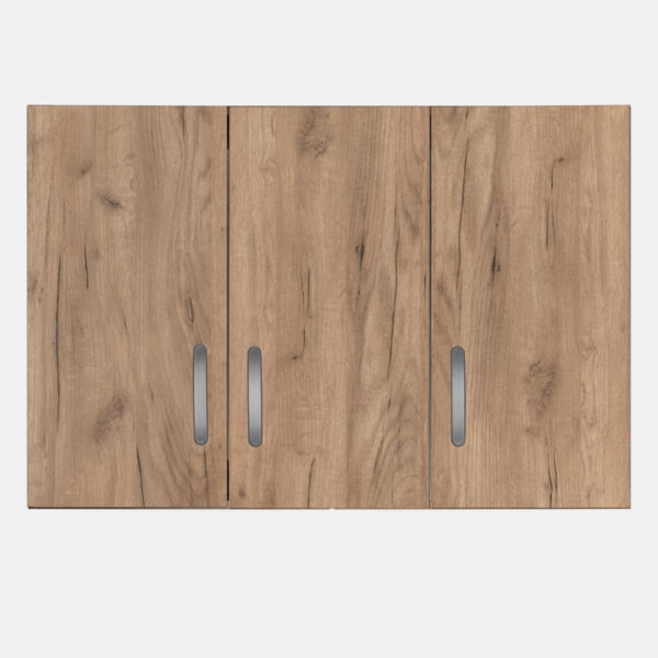 Πατάρι ντουλάπας Zelia pakoworld τρίφυλλο oak 90x42x60εκ - Image 3