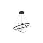 Inlight Κρεμαστό φωτιστικό LED 58W 3CCT (by switch on base)  D:60cm (6095-B-Golden) - Image 2
