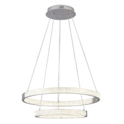 ΠΟΛΥΦΩΤΟ-ΚΡΕΜΑΣΤΟ ΦΩΤΙΣΤΙΚΟ LED-ΚΩΔ. D88070/2-SLV