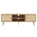 Έπιπλο τηλεόρασης Oslo pakoworld sonoma 150x39x49εκ - Image 3