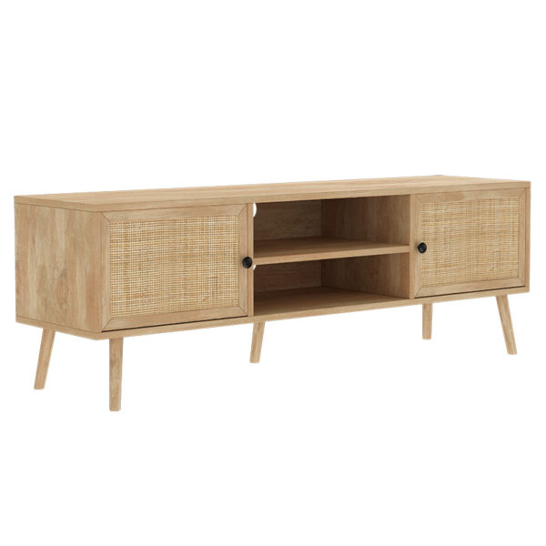 Έπιπλο τηλεόρασης Oslo pakoworld sonoma 150x39x49εκ - Image 4