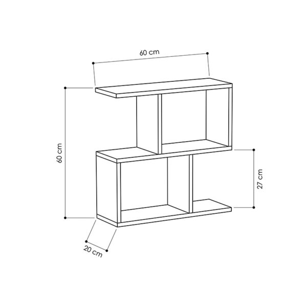 Βοηθητικό τραπέζι Homemania pakoworld γκρι antique 60x20x60εκ - Image 6