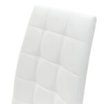 Καρέκλα Darrell pakoworld pu λευκό-βάση χρωμίου 42x49x106εκ - Image 6