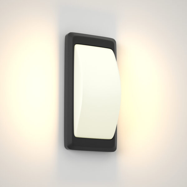 it-Lighting Wilson 2xG9 Outdoor Up-Down Wall Lamp Anthracite D:23cmx11cm (80202844) - Image 2