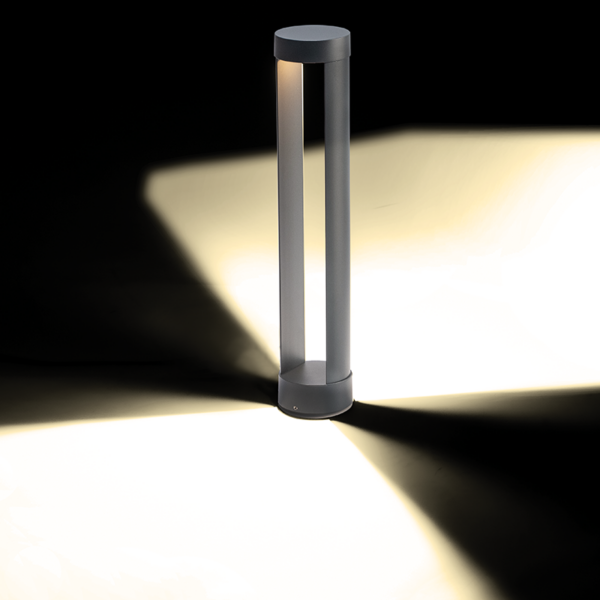 ^LED COB POST LUMINAIRE 9W 200LM 79° 230V AC 3.000K DARK GREY CRI80 IP54 30.000HRS - Image 2