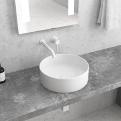 Νιπτήρας επικαθήμενος White Matt LT 3134-MMW KARAG Ø35
