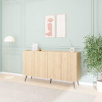 Μπουφές Kudro pakoworld σε oak απόχρωση 180x43x100εκ - Image 2