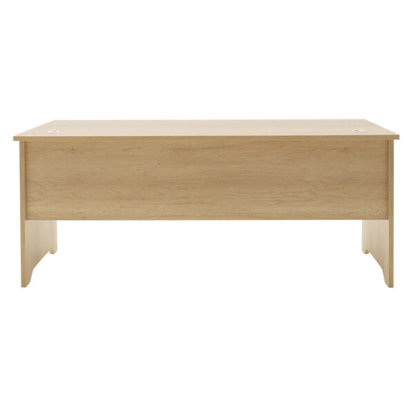 Γραφείο εργασίας επαγγελματικό Amazon pakoworld χρώμα sonoma 180x75x75εκ - Image 3