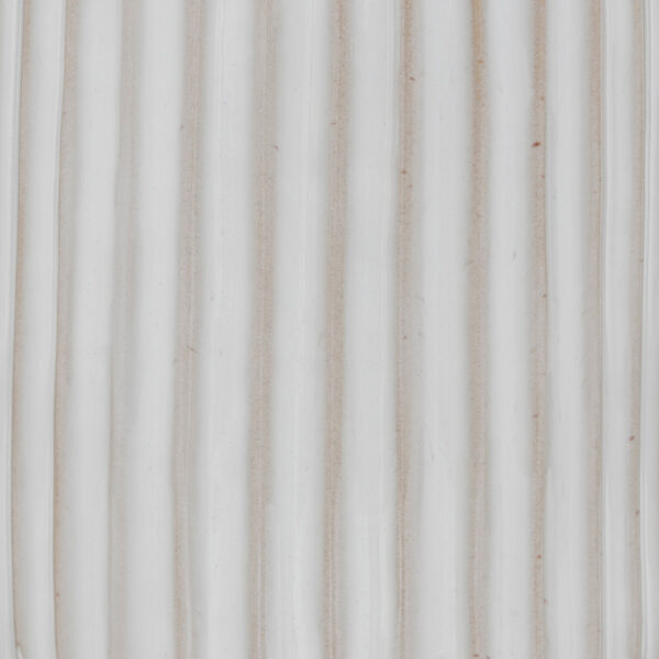 Βάζο Whiten pakoworld κεραμικό σε λευκή απόχρωση Φ13x28εκ - Image 2