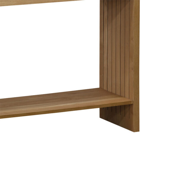 Κονσόλα Focused pakoworld MDF φυσικό 120x35x74εκ - Image 3