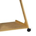 Βοηθητικό τραπέζι Fit pakoworld MDF φυσικό 50x39x59εκ - Image 3