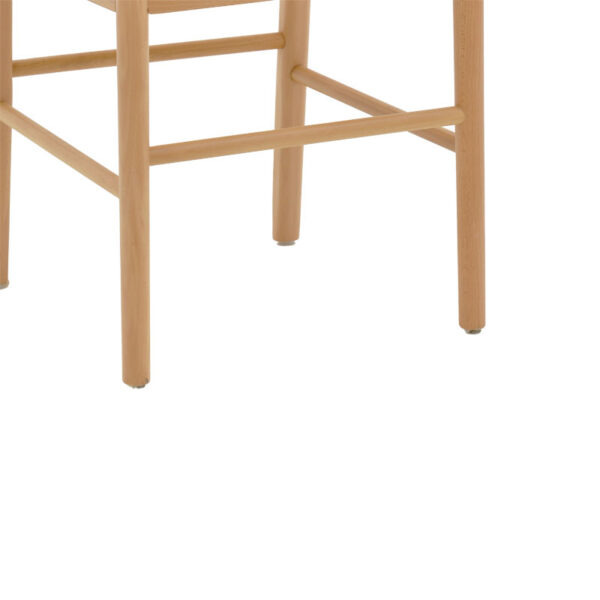 Καρέκλα Alessia pakoworld ξύλο οξιάς-rattan φυσικό 43x44x89εκ - Image 7