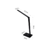 InLight Επιτραπέζιο φωτιστικό LED 7W 3CCT (by touch) σε μαύρο χρώμα D:39cm (3045-BL) - Image 2
