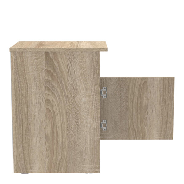 Κομοδίνο Galdi pakoworld σε sonoma απόχρωση 40x45x60εκ - Image 5