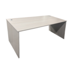 Γραφείο εργασίας Armadi pakoworld σε sonoma-λευκή απόχρωση 160x80x75εκ