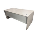 Γραφείο εργασίας Armadi pakoworld σε sonoma-λευκή απόχρωση 160x80x75εκ - Image 3