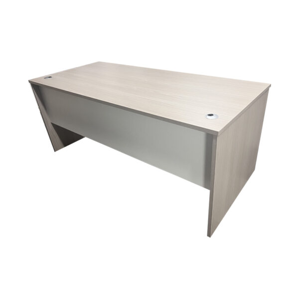 Γραφείο εργασίας Armadi pakoworld σε sonoma-λευκή απόχρωση 160x80x75εκ - Image 3