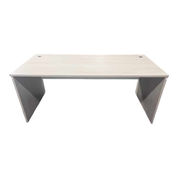 Γραφείο εργασίας Armadi pakoworld σε sonoma-λευκή απόχρωση 180x80x75εκ - Image 2