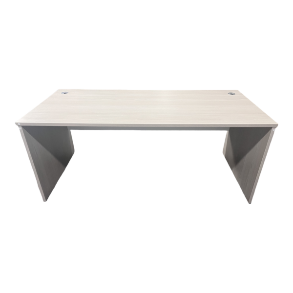 Γραφείο εργασίας Armadi pakoworld σε sonoma-λευκή απόχρωση 180x80x75εκ - Image 6
