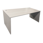 Γραφείο εργασίας Armadi pakoworld σε sonoma-λευκή απόχρωση 180x80x75εκ