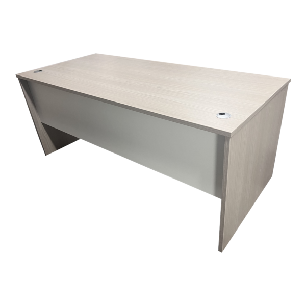 Γραφείο εργασίας Armadi pakoworld σε sonoma-λευκή απόχρωση 180x80x75εκ - Image 7