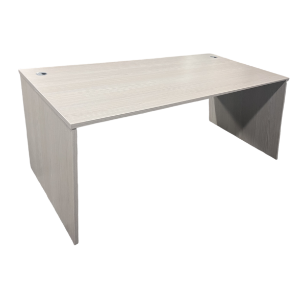 Γραφείο εργασίας Armadi pakoworld σε sonoma-λευκή απόχρωση 180x80x75εκ