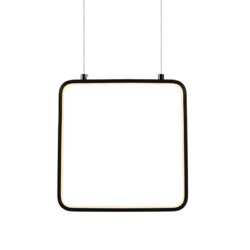 ^ΚΡΕΜΑΣΤΟ Φ/Σ LED 9W 3000K 870LM ΜΑΥΡΟ ΜΕΤΑΛΛΙΚΟ 22X11XH129CM SYMETRIA