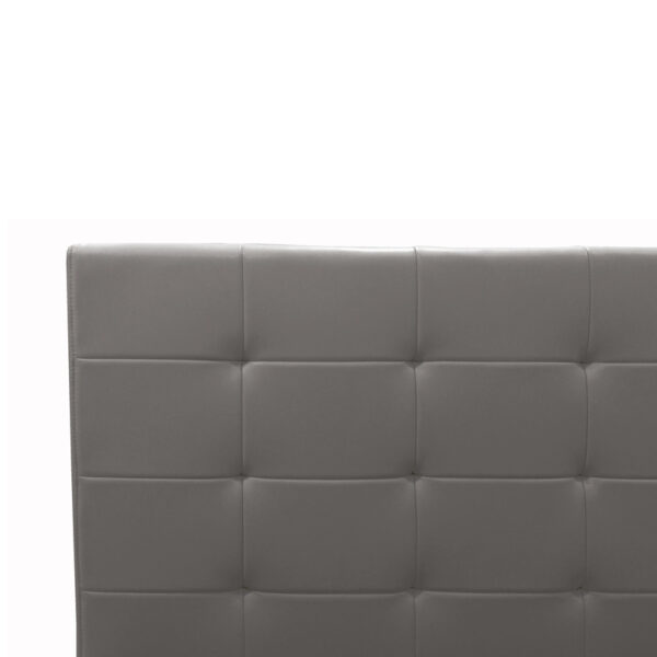 Κρεβάτι Roi pakoworld με αποθηκευτικό χώρο pu γκρι ματ 160x200εκ - Image 6